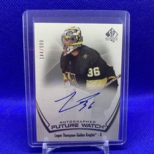 2021-22 Sp Authentic Future Watch Auto /999 Logan Thompson #120