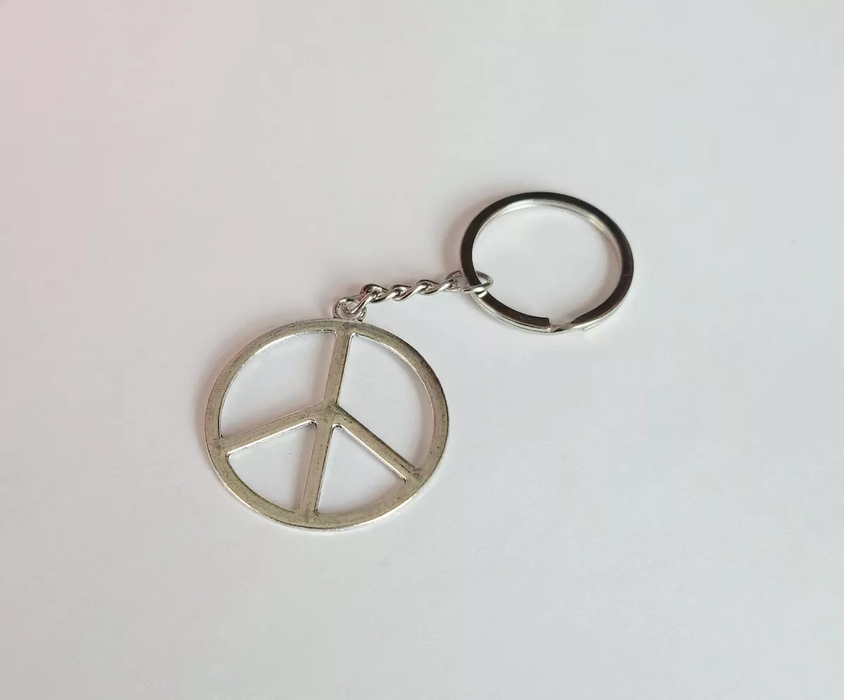 Peace keychain best sale