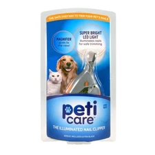 PetiCare LED Light Pet Nail Clipper- Great for Trimming Cats & Dogs Nails & Claw