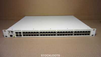 ALCATEL LUCENT 6400-48 Stackable Switch 48-PORT Gigabit + 4x SFP + RACK EARS