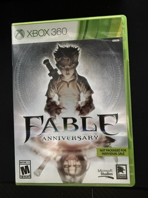 Fable Anniversary (Microsoft Xbox 360) No Manual - Tested
