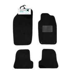 Novex Tailored Car Mats For Peugeot 206 CC 2000-2008 Custom Fit Rubber Heelpad