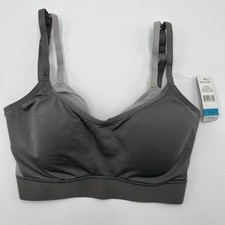 Natori Gravity Contour Underwire Sports Bra 30DDD Grey Lead 74 752201