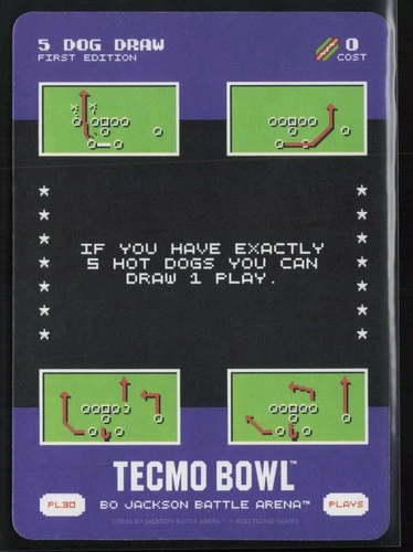 2026 Bo Jackson Battle Arena Tecmo PL30