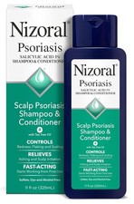 Nizoral 11Oz Scalp Psoriasis Shampoo Conditioner 2 In 1 Maximum Strength Relief