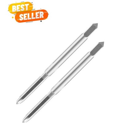 Durable 2-Pack M3x0.5 Metric Thread Taps - Ideal for Metal Repair and Precision