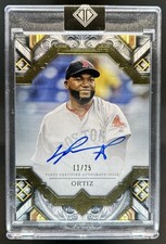 2025 Topps Transcendent David Ortiz Auto #/25 Red Sox