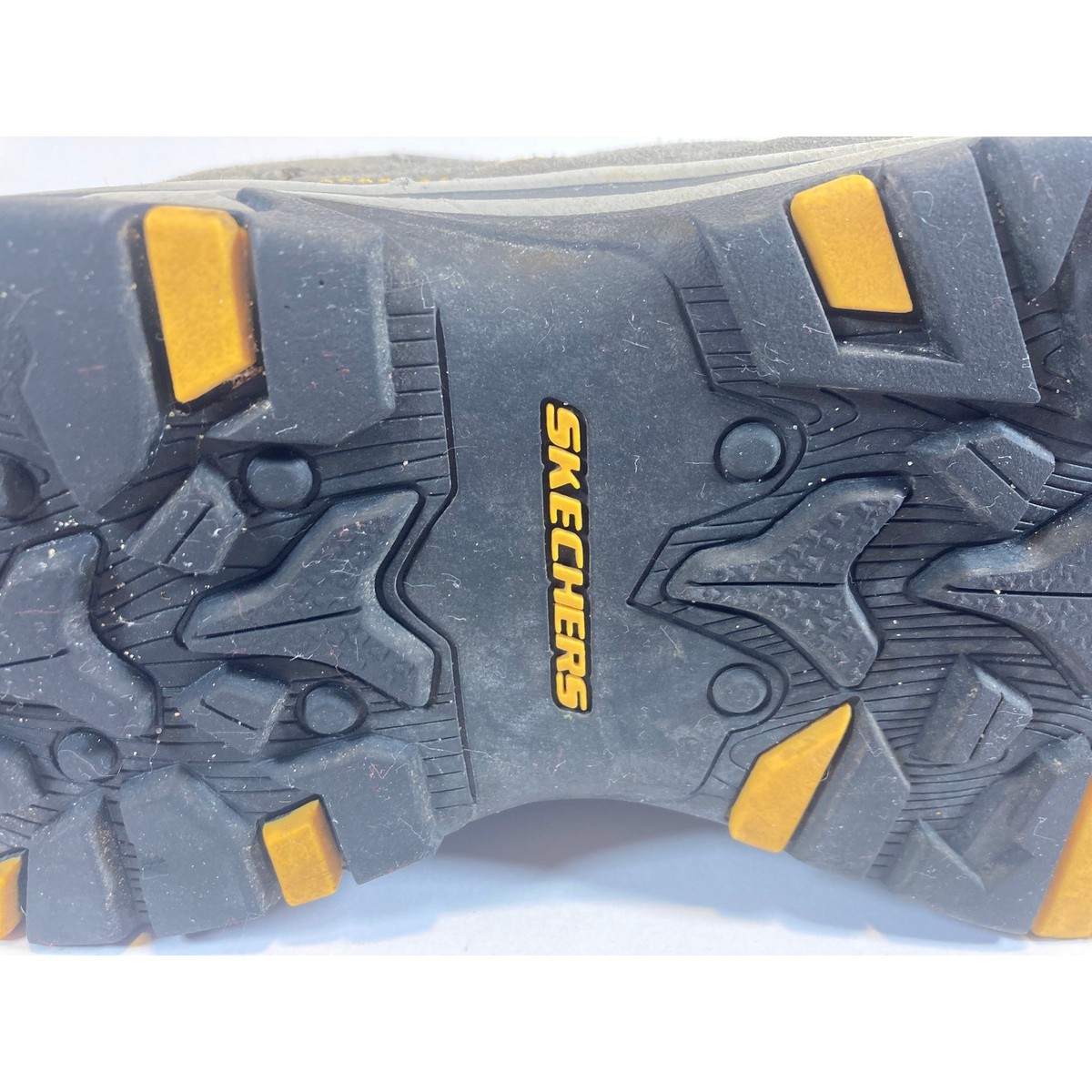 Skechers Mens 65672 Relaxed Fit Waterproof Hiking Boots Grey  display picture 2
