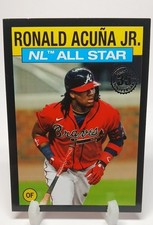 2021 Topps - 1986 Topps All-Star Baseball Ronald Acuña Jr. #86AS39 Black /299