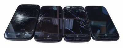 Nokia Lumia 710 Windows Phone Smartphone AS IS For Parts or Repair Lot of 4