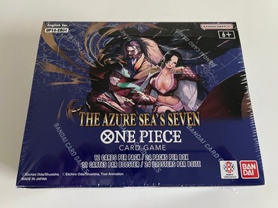 One Piece Card Game OP14 The Azure Sea s Seven Booster Display EN SEALED
