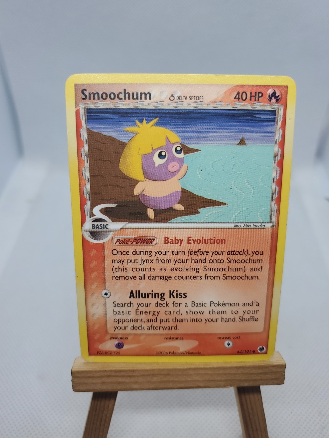 Smoochum (Delta Species) 64/101 Dragon Frontiers Regular Pokemon Card