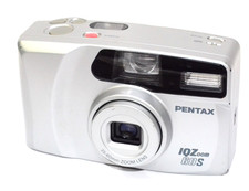 Pentax IQZoom 60S 35mm Film Camera 35-60mm Zoom Lens Silver - BATTERY TESTED