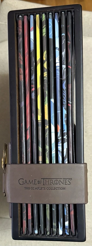 GAME OF THRONES COMPLETE COLLECTION LIMITED WOOD BOX COLLECTORS BLU-RAY SET Foto 4 de 4
