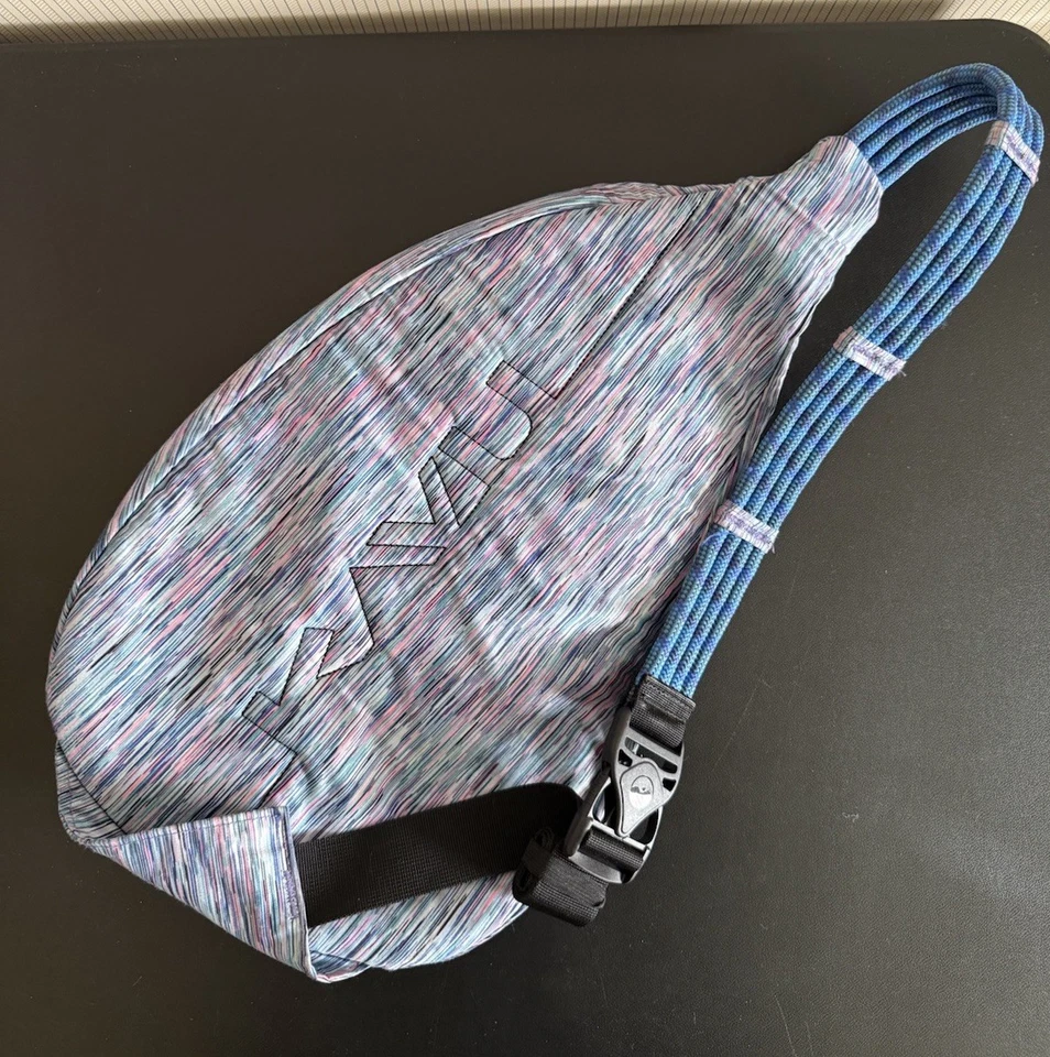 Bolso Bandolera Kavu Cuerda Mochila Estampado Multicolor Exterior Senderismo Bolsa Foto 2 de 4