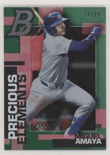 2020 Bowman Platinum Wal-Mart Precious Elements Green 20/99 Miguel Amaya nd3