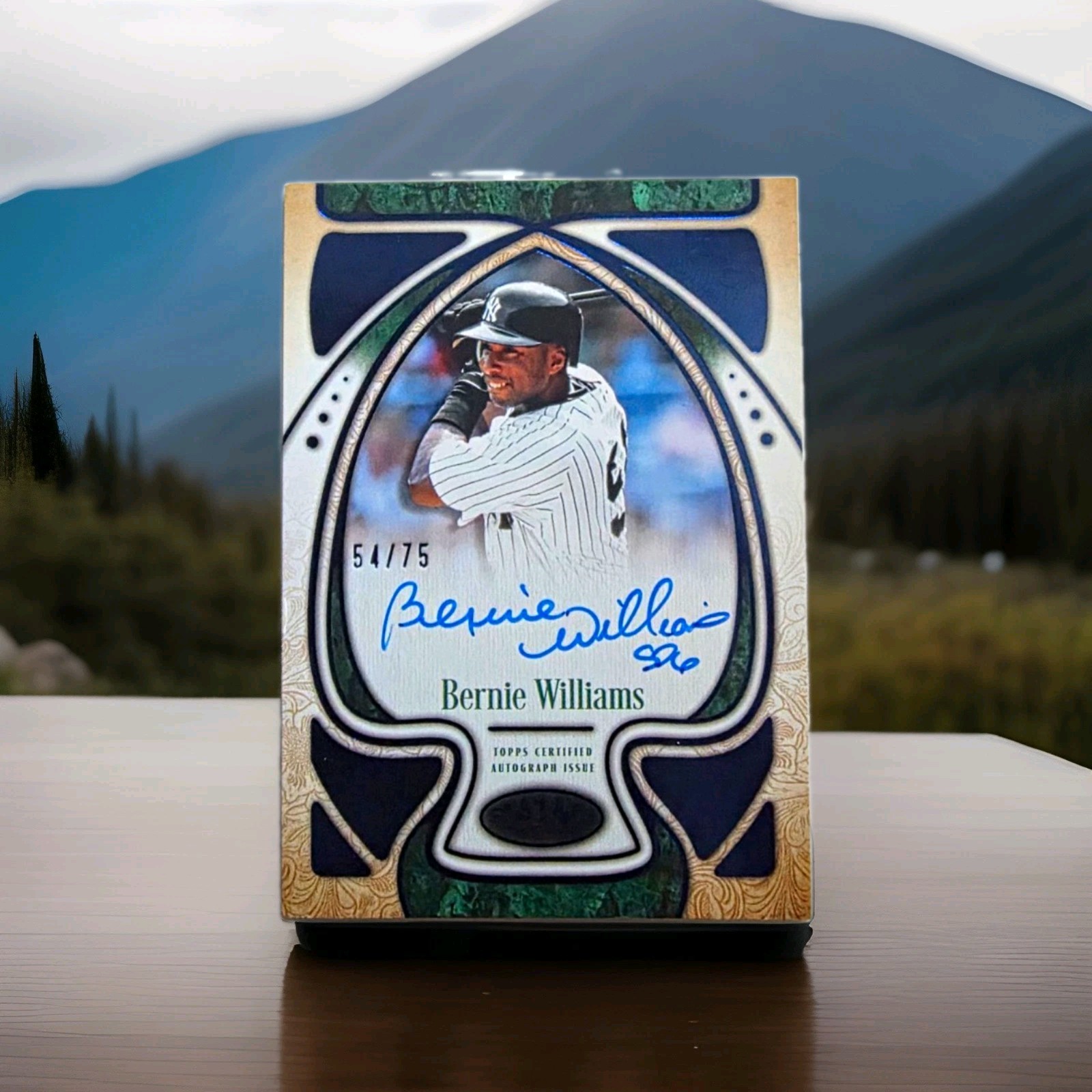 2026 Topps Tier One Bernie Williams Autograph Tier One Operators 54/75 #T1OA-BW