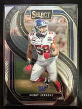 Bobby Okereke 2024 Panini Select Football Premier Level New York Giants #109