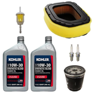 #ad Proven Part Tune Up Service Oil Kit For Kohler Courage SV710 SV740 20 27Hp Twin $40.94
