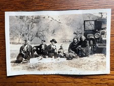 1924 Buick Sedan 1920s Photo California Plates Bakersfield Camp Picnic Glendale