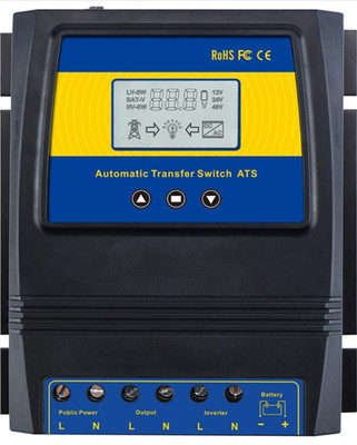 Interruptor Transferencia Automática 50A 5500W Solar Eólico DC AC ATS, Nuevo