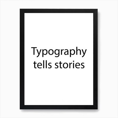 Minimalistisch und Topografie Zitat 4 A gerahmtes Wandbild Poster Leinwanddruck Bild