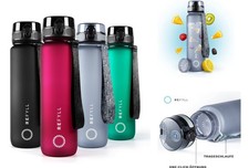 REFYLL Trinkflasche mit Früchtebehälter BPA...