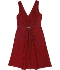 Ralph Lauren Womens Embellished Sheath Dress, red, 10