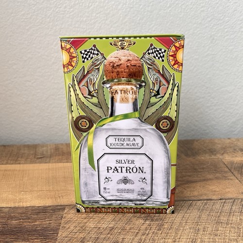 Patron Tequila Silver Limited Edition Tin *EMPTY* Sergio “Checo” Perez F1 - 2023