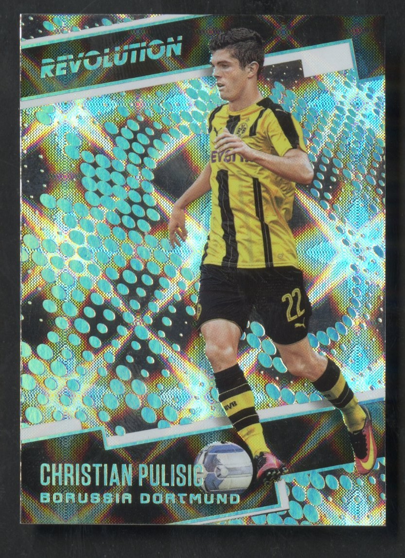 2017 Panini Revolution Soccer Christian Pulisic Galactic