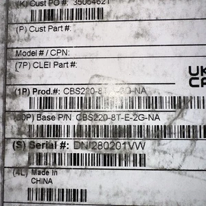 Cisco CBS220-8T-E-2G-NA Entreprises CBS220-8T-E-2G Commutateur réseau Ethernet