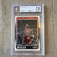 Fleer 1988-89 Scottie Pippen #20 Chicago Bulls NBA BGS 7.5 Basketball Card