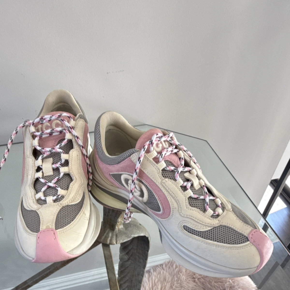 Gucci Run Sneaker White for sale | eBay