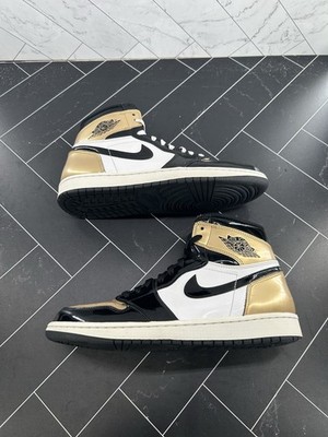 Nike Air Jordan 1 Retro OG NRG High Gold Toe Size 10 861428-007