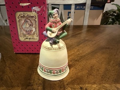 1987 Enterprise Inc Clown Jester Bell - The Entertainers By Ellen Williams