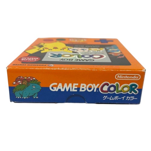 Nintendo Game Boy Color Pokemon Center 3rd Anniversary Edition Orange Console - Picture 17 of 18