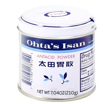 OHTA ISAN Antacid Can, Large, 210g Japan