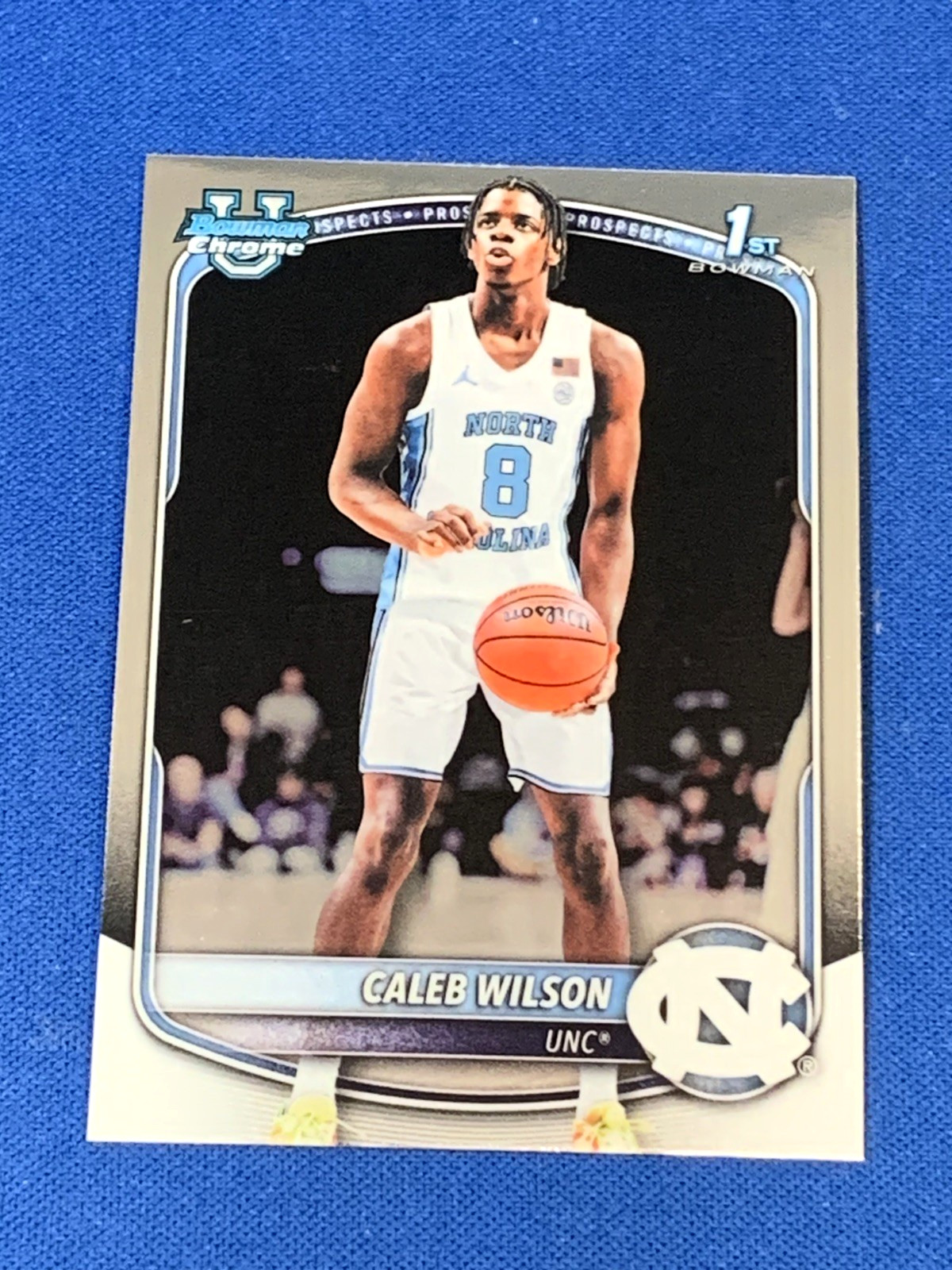 Caleb Wilson (1st), UNC Tarheels, 2025 Bowman Chrome 1st