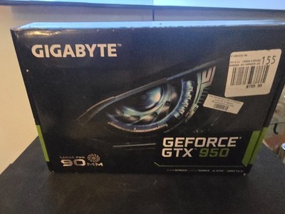 Gigabyte NVIDIA GeForce GTX 950 2GB GDDR5 Graphics Card