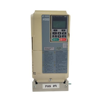 Yaskawa A1000 VFD CIMR-AU4A0004FAA AC Drive 480V 3-Phase 4.1A 2HP Rev D