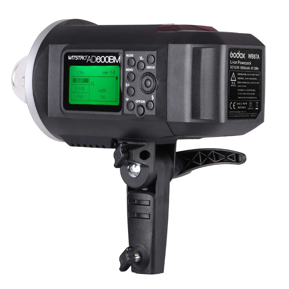 US Godox AD600BM Bowens Mount 600Ws GN87 High Speed Sync Outdoor flash Monolight - Image 3 of 4