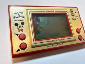 NINTENDO GAME AND & WATCH Mickey Mouse 1981 Wide Screen From Japan Very Rare