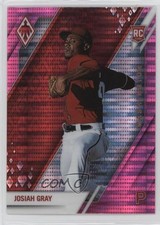 2022 Panini Chronicles Phoenix Pink Pulsar Josiah Gray #5 0h29