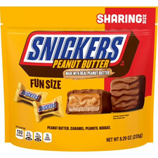 Snickers Fun Size Peanut Butter Chocolate Bar...