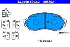 Plaquette de frein Mazda 616