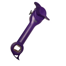 Kuhn Rikon 5-in-1 Master Auto Safety Can Opener K51430 NEW PURPLE VIOLET