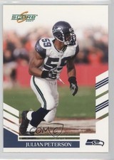2007 Score Glossy Julian Peterson #133 o2u