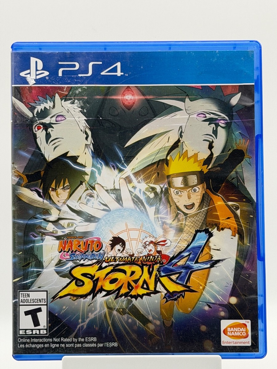 Naruto Shippuden Ultimate Ninja Storm 4 PS4 PlayStation 4 Game +