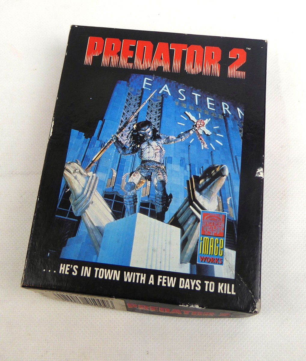 Commodore 64 C64 Spiel -- PREDATOR 2 (ImageWorks) -- Tape