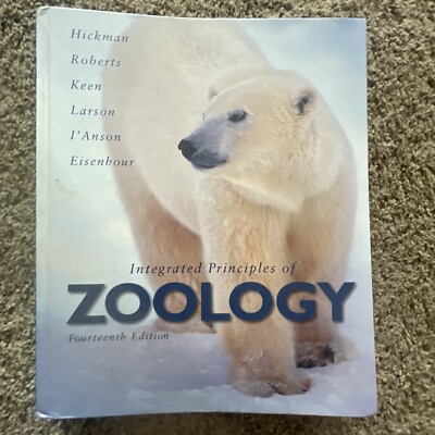 Integrated Principles of Zoology by Cleveland P. Hickman (2007, Hardcover)